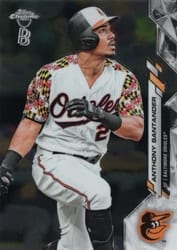 2020 Topps Chrome Ben Baller Edition Base Set Anthony Santander #130 card