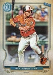 2020 Topps Gypsy Queen Base Set Anthony Santander #146 card