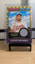 2024 Topps Heritage Clubhouse Collection Relic Anthony Santander #CCR-ASA card