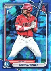 2024 Bowman Sapphire Edition Base Set Anthony Scull #BCP-107 card