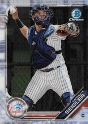 2019 Bowman Chrome Prospects Anthony Seigler #BCP-46 card