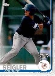 2019 Topps Pro Debut Base Set Anthony Seigler #128 card