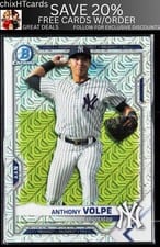 2021 Bowman Chrome Prospects Anthony Volpe #BCP-85 card