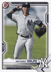2021 Bowman Prospects Anthony Volpe #BP-85 card