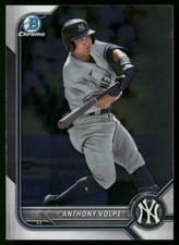 2022 Bowman Draft Chrome Anthony Volpe #BDC-68 card