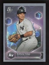 2022 Bowman Platinum Precious Elements Anthony Volpe #PE-15 card