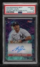 2023 Bowman's Best Astral Projections Autographs Anthony Volpe #APA-AV card