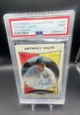 2023 Topps Brooklyn Collection Autographs Anthony Volpe #AC-AV card