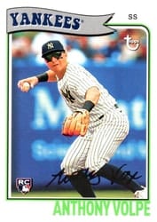 2023 Topps Brooklyn Collection Base Set Anthony Volpe #6 card