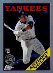 2023 Topps Chrome Update 1988 Topps Baseball Anthony Volpe #88CU-17 card