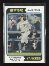2023 Topps Heritage Anthony Volpe #599 card