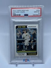 2023 Topps Heritage Mini Anthony Volpe #599 card