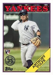 2023 Topps Update 1988 Topps Baseball Anthony Volpe #88US-50 card