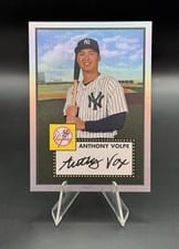2025 Topps Heritage 25th Anniversary Anthony Volpe Holographic #H25-1 card