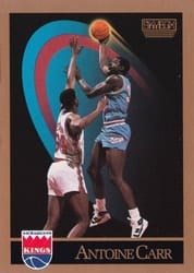 1990-91 SkyBox Base Set Antoine Carr #244 card
