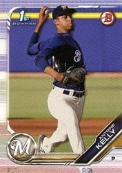 2019 Bowman Draft Base Set Antoine Kelly #BD-36 card