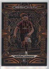2023 Panini Obsidian Antoine Semenyo Orange Electric Etch #2 card