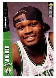 1996-97 Collector's Choice Base Set Antoine Walker #211 card