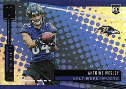 2019 Panini Unparalleled Base Set Antoine Wesley #248 card