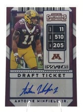 2020 Panini Contenders Draft Picks Antoine Winfield Jr. #185 card