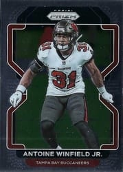 2021 Panini Prizm Base Set Antoine Winfield Jr. #298 card