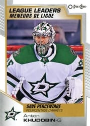 2020-21 O-Pee-Chee Base Set Anton Khudobin #587 card