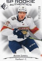 2021-22 SP Base Set Anton Lundell #123 card
