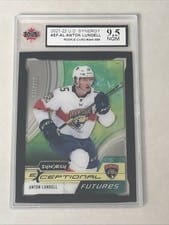 2021-22 Upper Deck Synergy Exceptional Futures Anton Lundell #EF-AL card