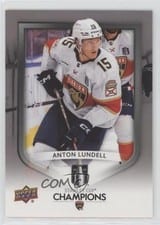 2025 Upper Deck Stanley Cup Champions Anton Lundell #8 card