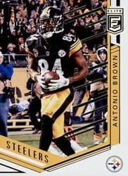 2018 Donruss Elite Base Set Antonio Brown #65 card