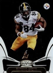 2018 Panini Certified Base Set Antonio Brown #86 card