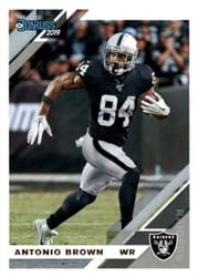 2019 Donruss Base Set Antonio Brown #212 card