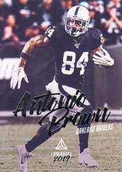 2019 Panini Luminance Base Set Antonio Brown #23 card