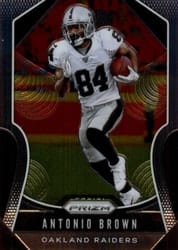 2019 Panini Prizm Base Set Antonio Brown #225 card
