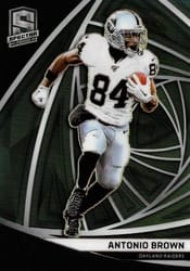 2019 Panini Spectra Base Set Antonio Brown #33 card