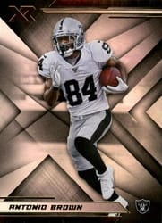 2019 Panini XR Base Set Antonio Brown #5 card
