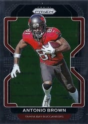 2021 Panini Prizm Base Set Antonio Brown #292 card