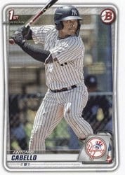 2020 Bowman Prospects Antonio Cabello #BP-85 card
