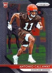 2018 Panini Prizm Base Set Antonio Callaway #270 card