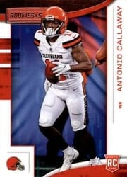 2018 Panini Rookies & Stars Base Set Antonio Callaway #180 card