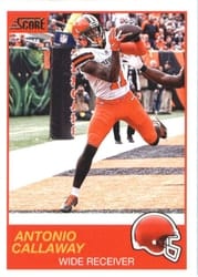 2019 Score Base Set Antonio Callaway #107 card
