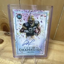 2023 Topps Motif Canvas Champions Autographs Set Antonio Freeman #CCA-AF card