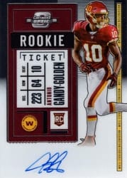 2020 Panini Contenders Optic Base Set Antonio Gandy-Golden #140 card