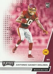2020 Panini Playoff Base Set Antonio Gandy-Golden #236 card
