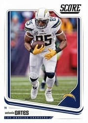 2018 Score Base Set Antonio Gates #181 card