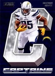 2018 Score Captains Antonio Gates #14 card