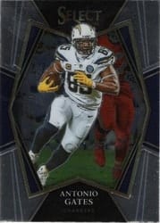 2021 Panini Select Base Set Antonio Gates #138 card