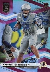 2020 Donruss Elite Base Set Antonio Gibson #159 card