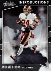 2020 Panini Absolute Introductions Antonio Gibson #20 card