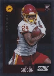 2020 Panini Chronicles 2020 Score Update Rookies Signatures Antonio Gibson #456 card